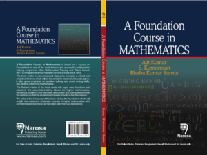 Cover: A Foundation Course in Mathematics